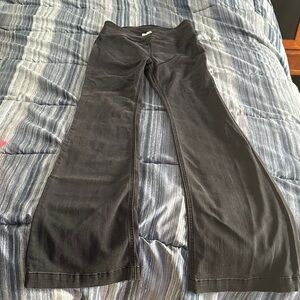 Black Wide-Leg Pants